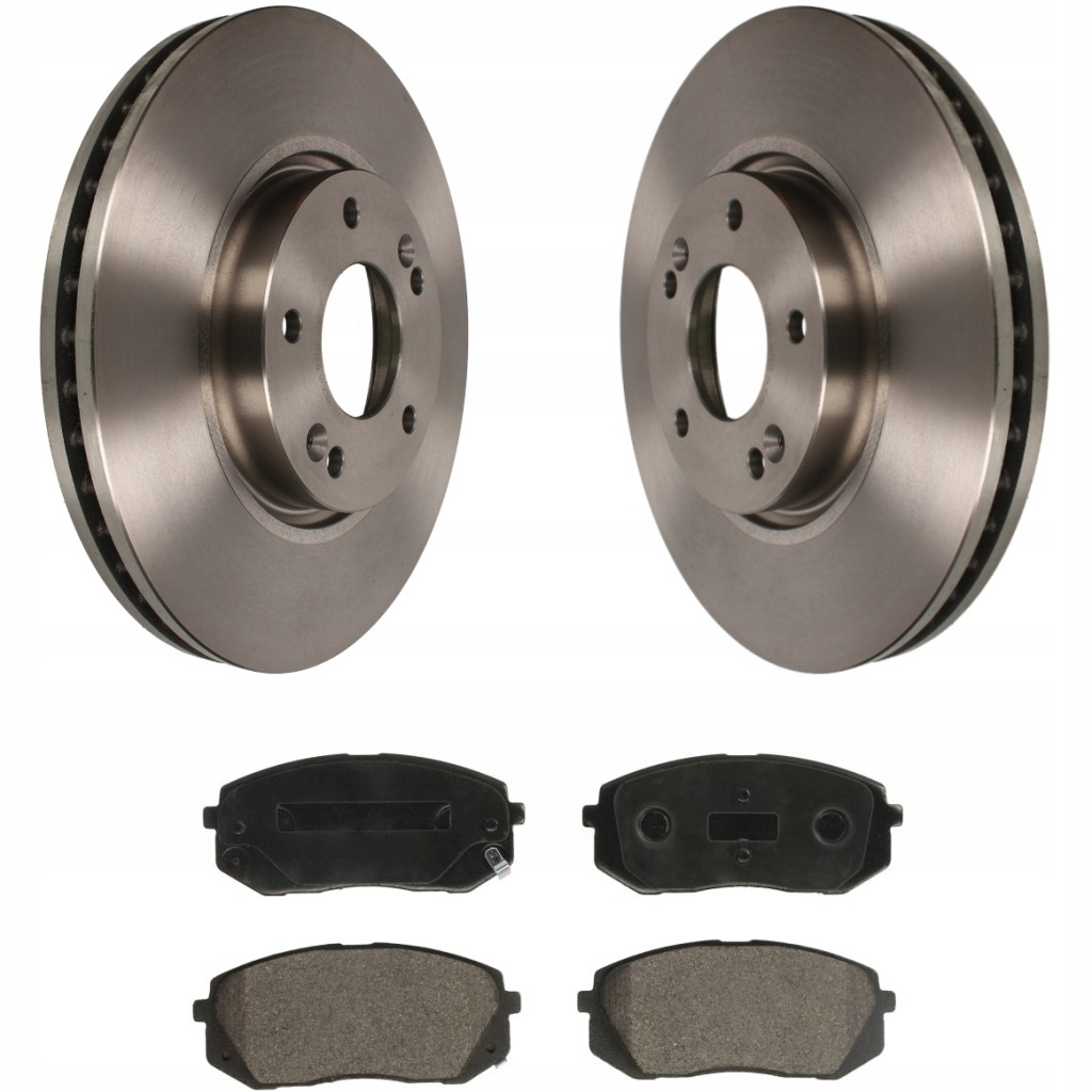 фото №1, Тормозные диски + тормозные колодки перед hyundai i40 ix35 soul ii