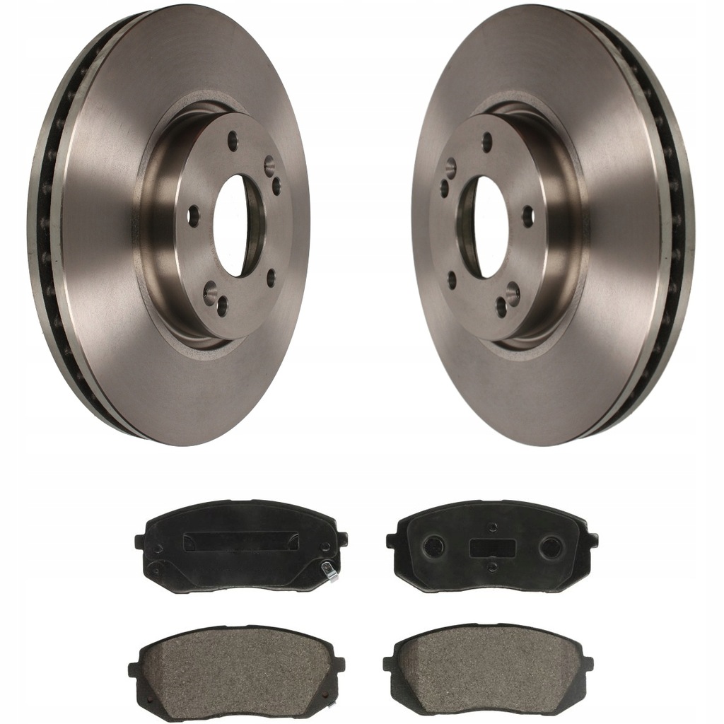 фото №1, Тормозные диски + тормозные колодки перед kia sportage ii iii optima