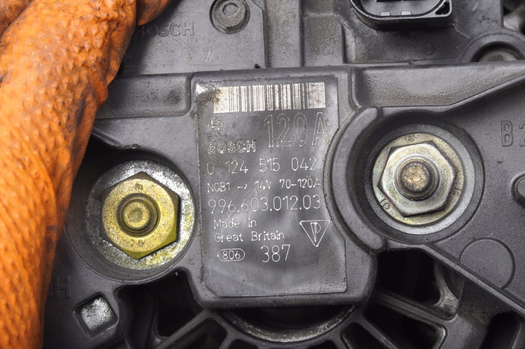 фото №6, Porsche 911 996 3.6 генератор 99660301203