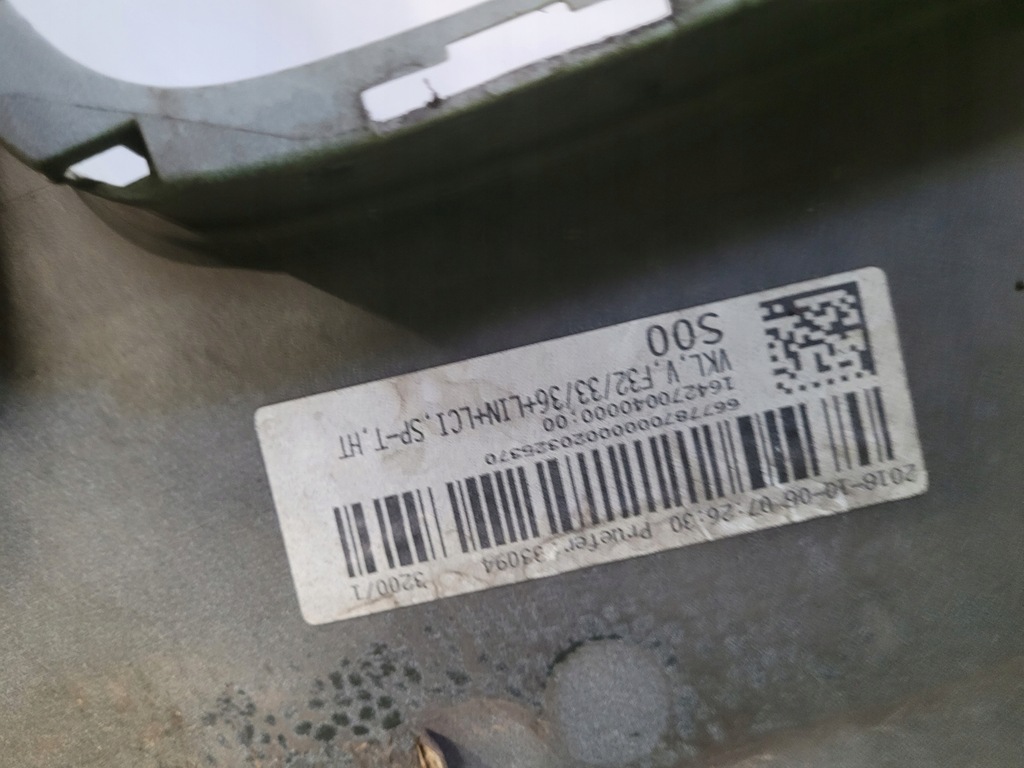 фото №6, Bmw 4 f32 f33 f36 lci lift luxury line бампер перед передній