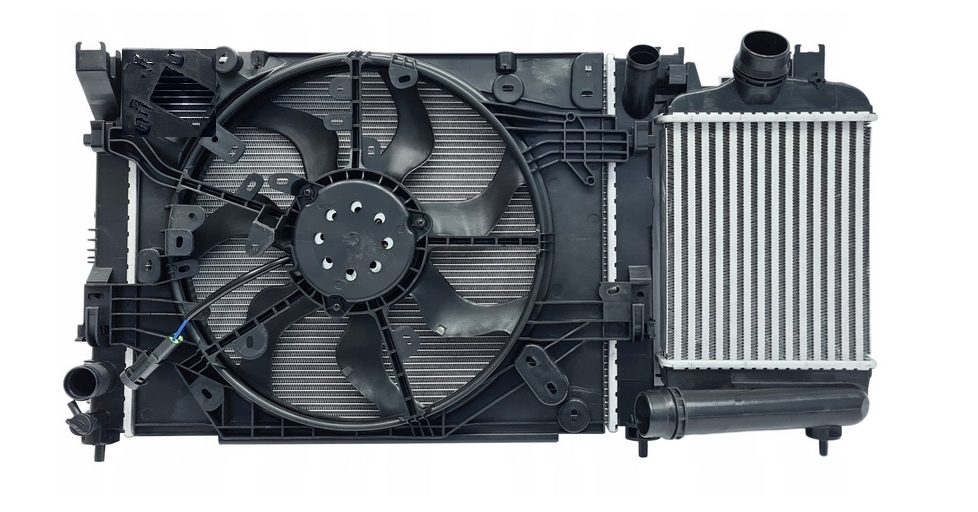 фото №1, Новий комплект радіатор вентилятор кулер ac renault arkana 1,3 tce 21 22-