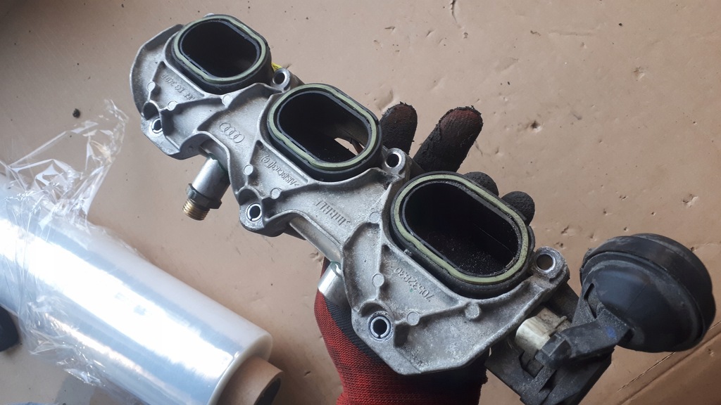 фото №13, A6 c7 4g коллектор всасывающий левый 3.0 tfsi s4 b8 s5 sq5