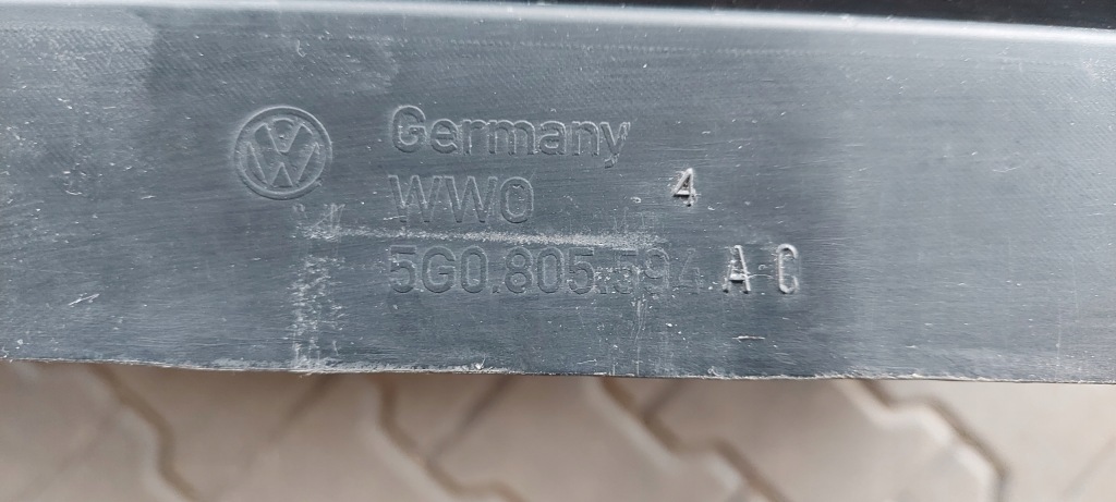 Vw golf 7 vii 5g0 усилитель ремень передний балка абсорбер 5g0805588ac Цена