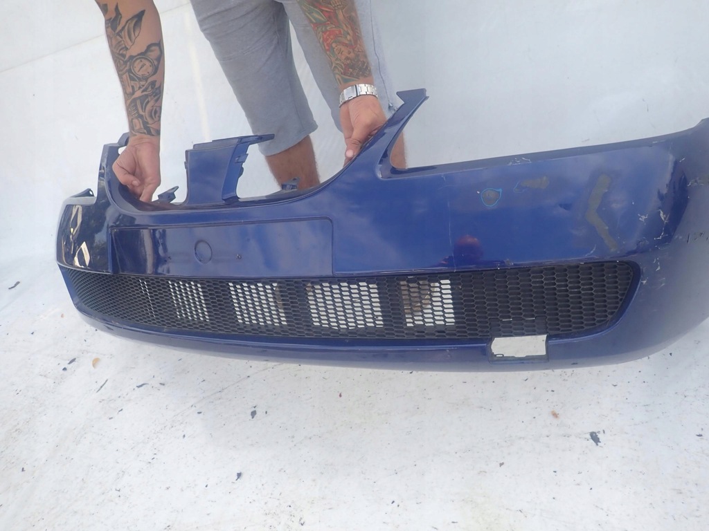 фото №6, Nissan almera n16 lift 03-06 бампер перед передній