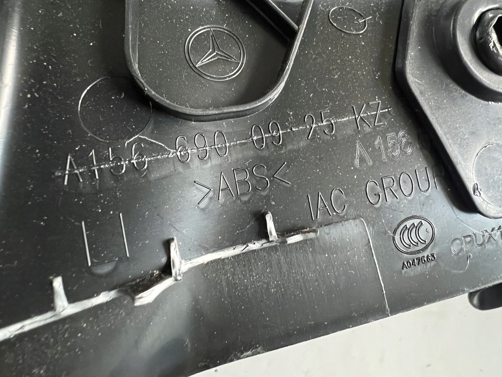 фото №6, Mercedes gla lift 17-19 w156 x156 защита стойка c левая задняя задняя