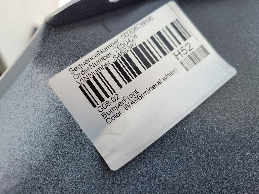 фото №13, Bmw x3 g01 lift бампер перед передний m-pakiet