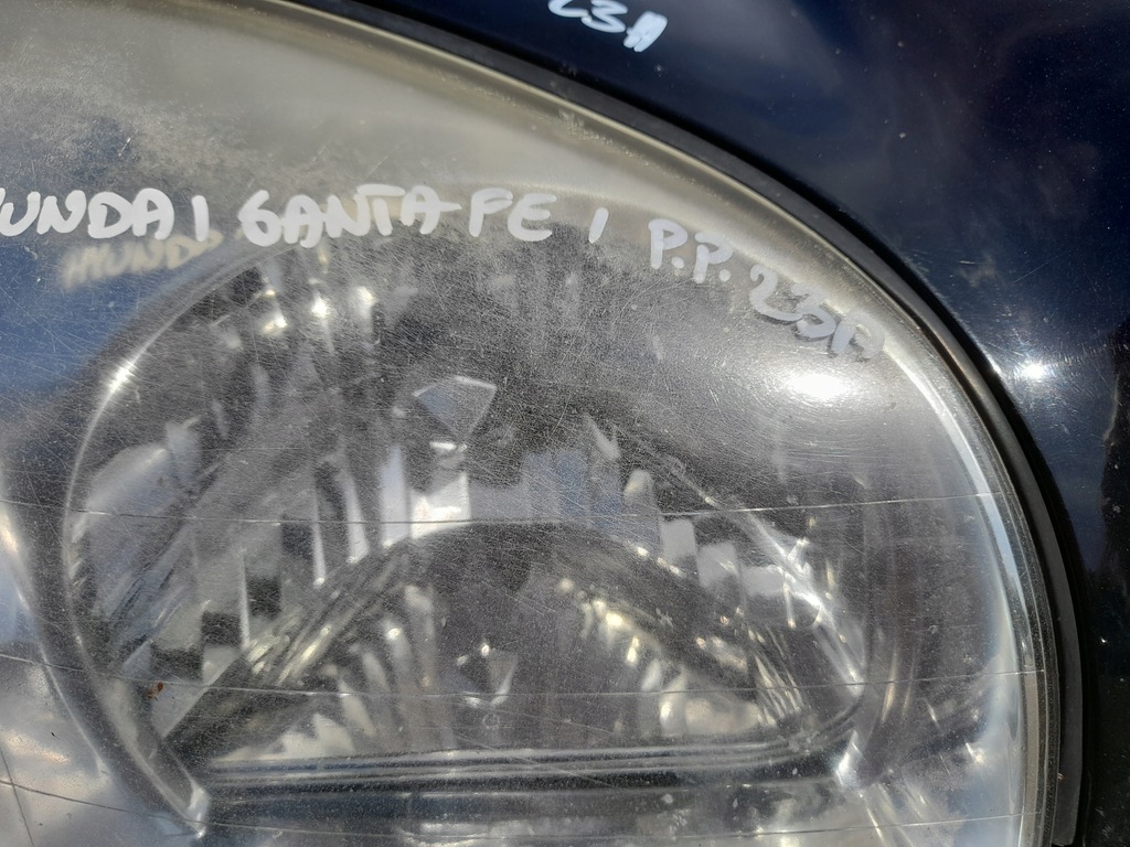 фото №6, Hyundai santa fe i lift лампа правый перед правая