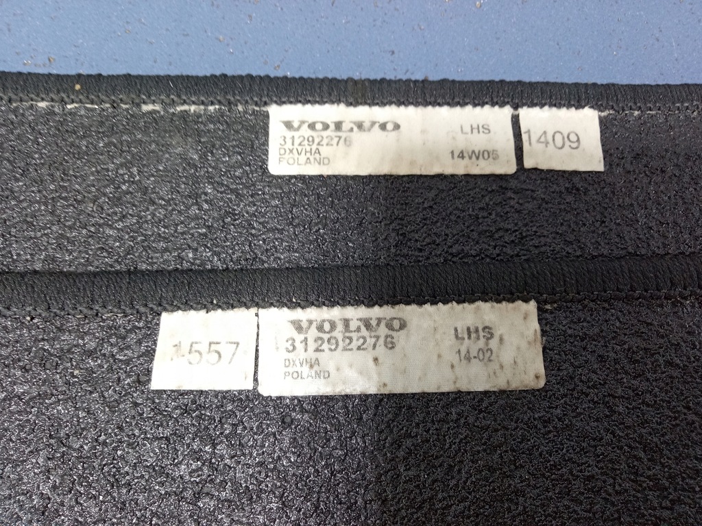 фото №5, Volvo v40 ii 12- коврики велюровые чёрные комплект