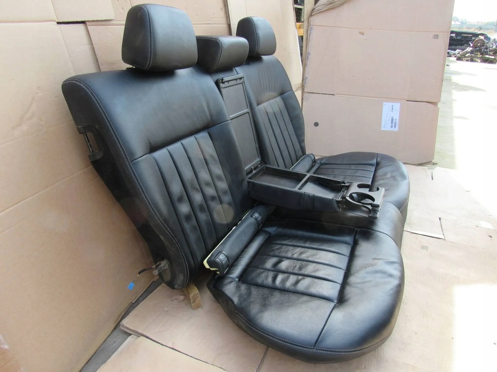 фото №9, Mercedes e w212 212 оббивка сидіння сидіння заднє сидіння шкіра білий nić