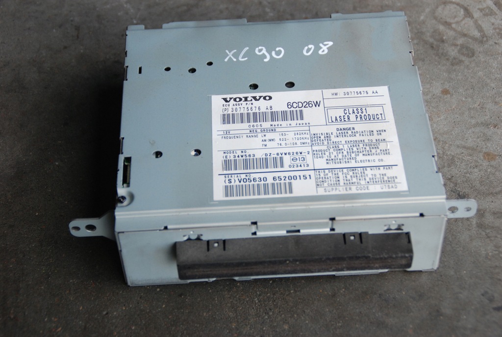 фото №1, Volvo xc90 i 06r lift радио считыватель 30775676