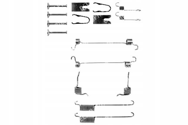 фото №1, Delphi ly1300 набор дополнительных, тормозные колодки тормозные