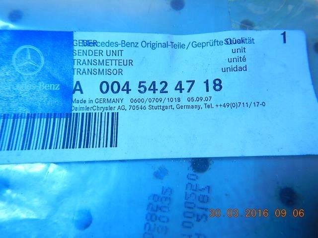 фото №2, Датчик швидкості обертання mercedes actros новий