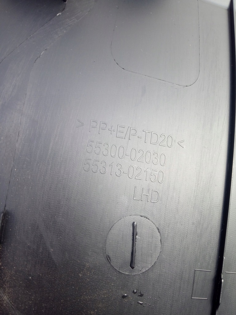 фото №8, Corolla e21 19- молдинг защита панели консоли датчик освещённости