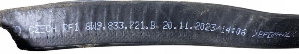 фото №6, Audi a4 s4 b9 8w 2023 гумовий прокладка двері задніх / na кузов