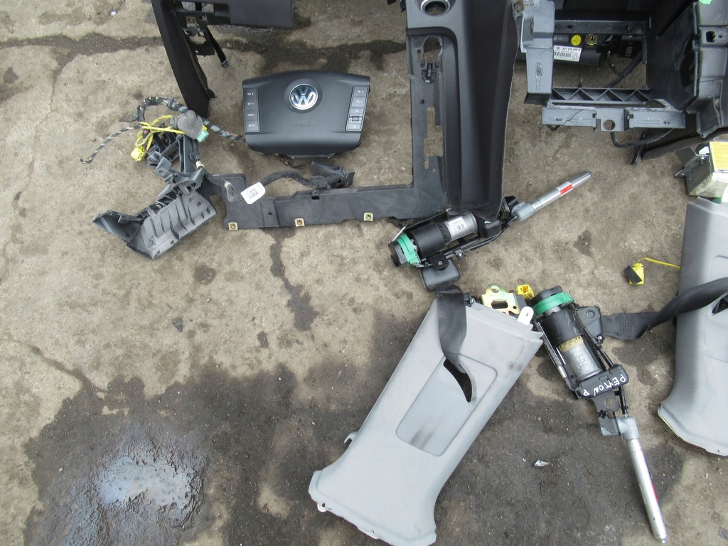 фото №4, Vw phaeton приборная панель консоль подушки безопасности ремни