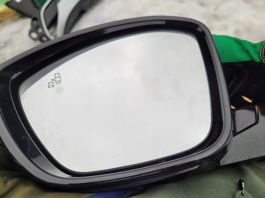 Зеркало левая 12 pin peugeot 508 2 ассистент Цена