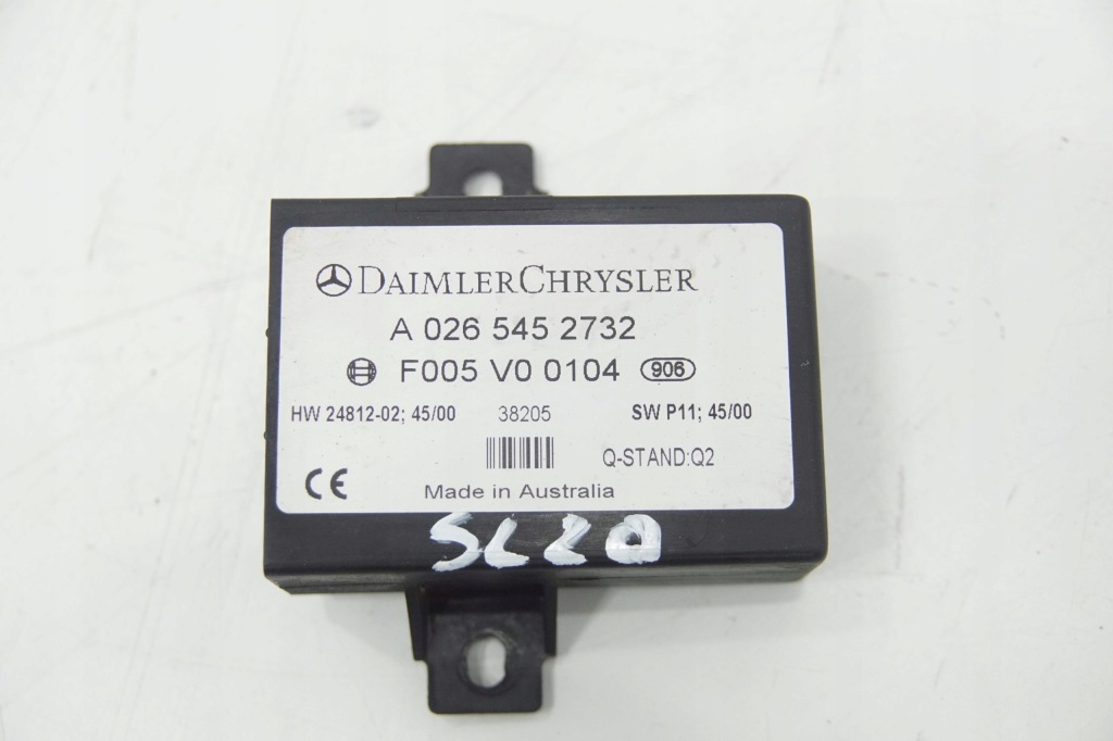 Блок управления модуль a0265452732 mercedes sl r230 Оригинал