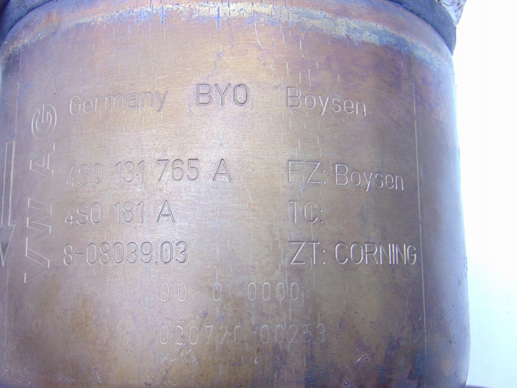 фото №6, Каталізатор 5.2 fsi lamborghini audi r8 huracan 2020r 4s0131765a 4s0181a