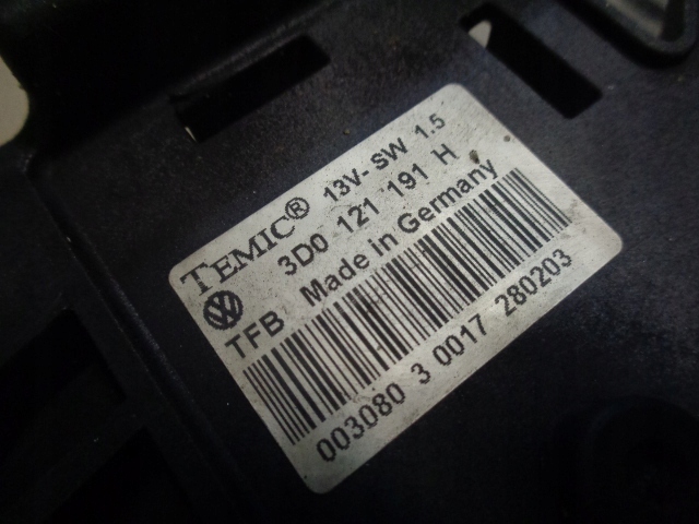 фото №10, Корпус вентиляторов vw phaeton 02-10 3d0121191h