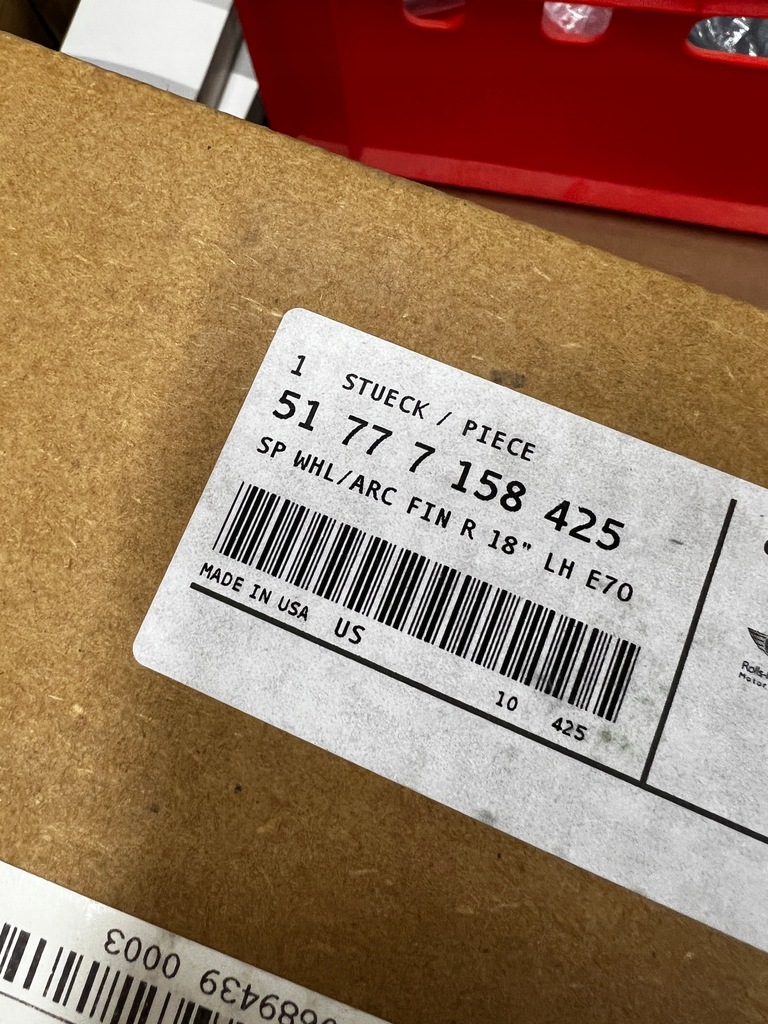 фото №8, Молдинг накладка крила задня ліва лівий bmw x5 e70 nowa oem