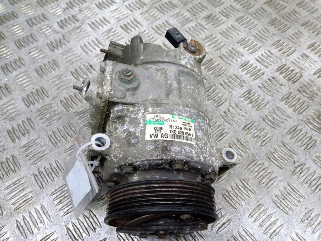 фото №5, Audi a3 компрессор кондиционера 1k0820859f
