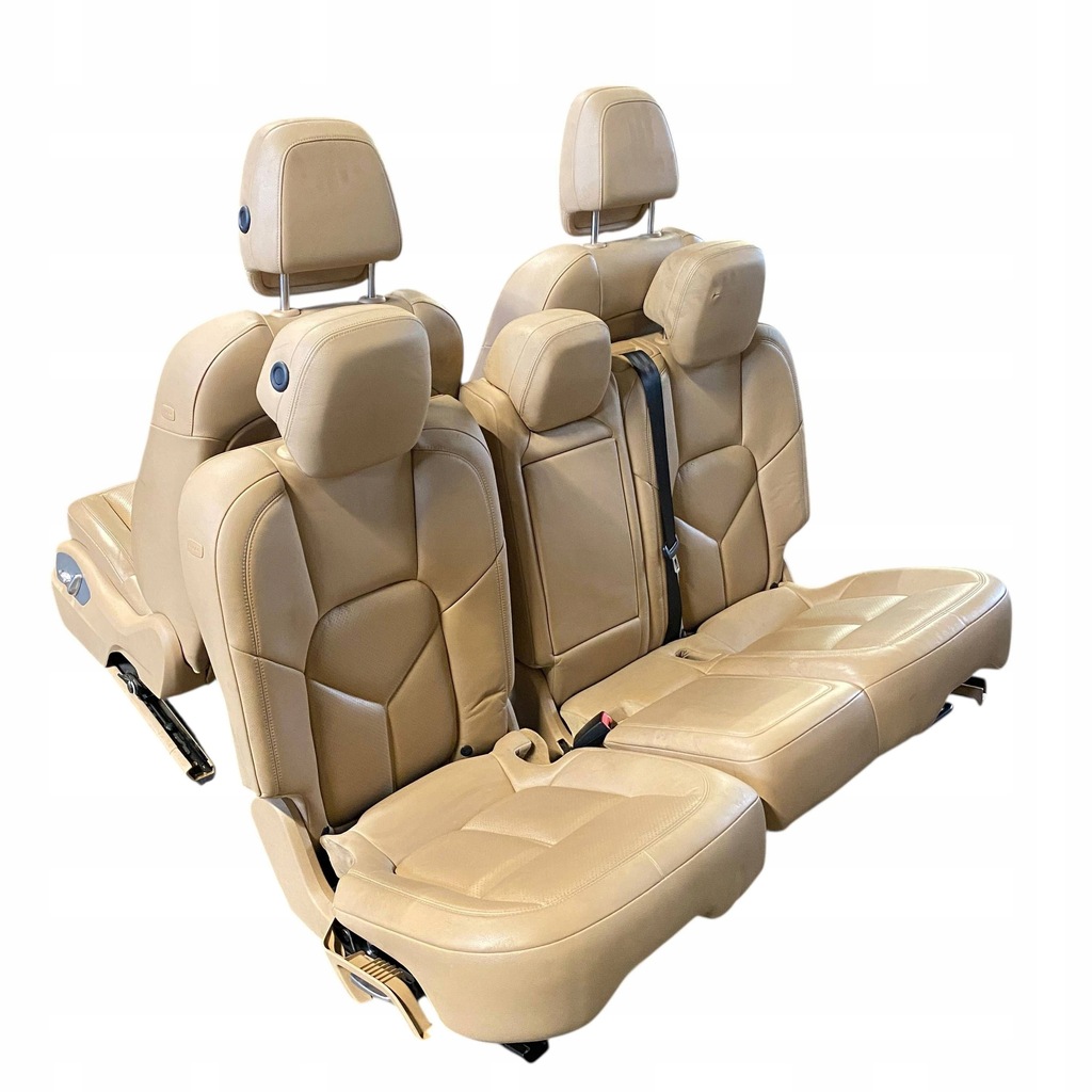 фото №9, Porsche cayenne 92a 2015 сидіння / заднє сидіння / обшивки / комплект