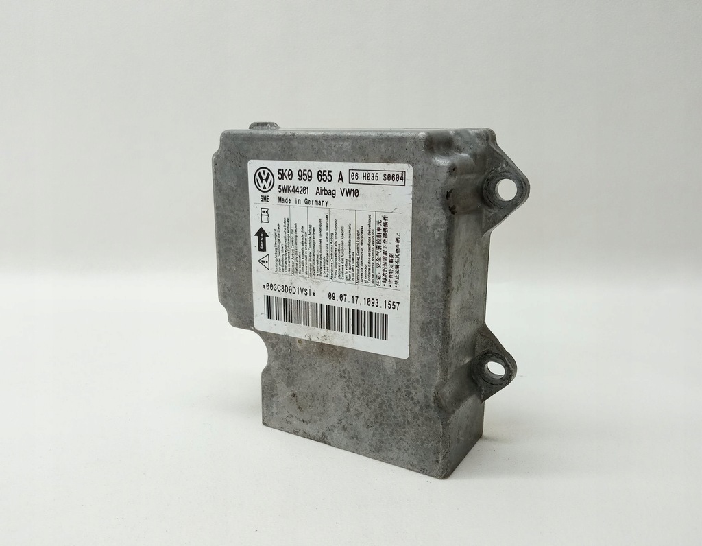 фото №1, Модуль подушка безпеки подушок vw golf vi 5k0959655a