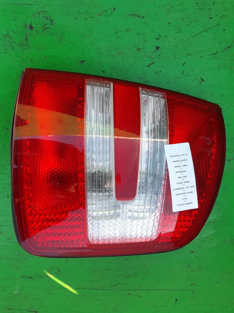 фото №1, Лампа права задня skoda fabia i