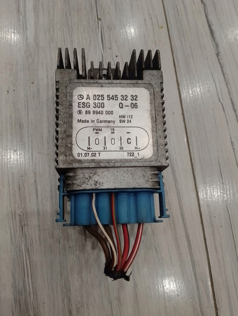 фото №1, Модуль вентиляторів mercedes w168 a0255453232 898940000