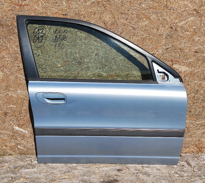 фото №1, Двері правий перед volvo s80 колір błękitny