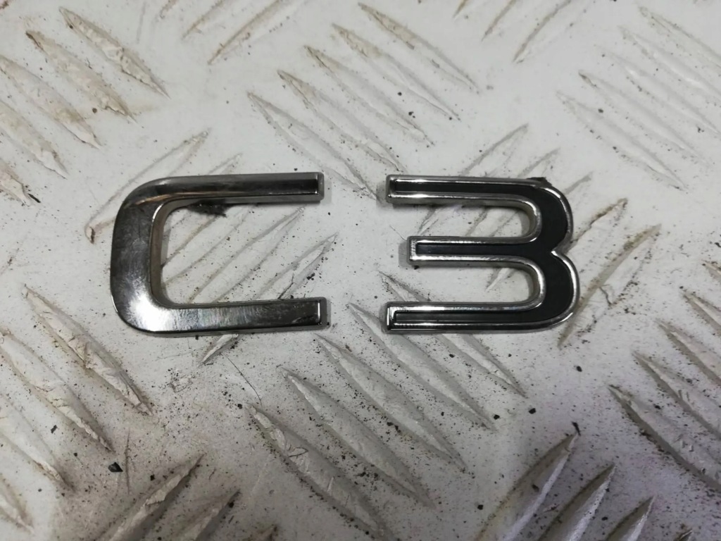 фото №1, Citroen c3 iii значок эмблема крышки багажника