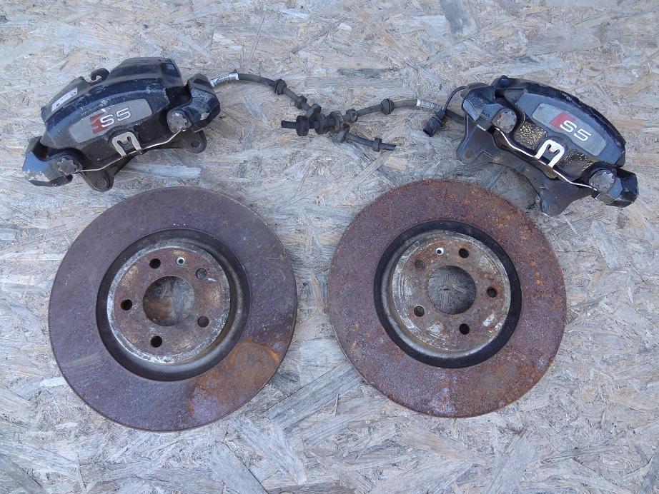 фото №1, Суппорты тормозные диски перед 8t0105n 8t0106n audi a5 s5