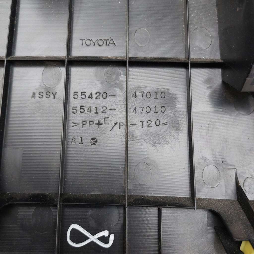 фото №11, Toyota prius ii бардачок панелі кришка багажника 55420-47010