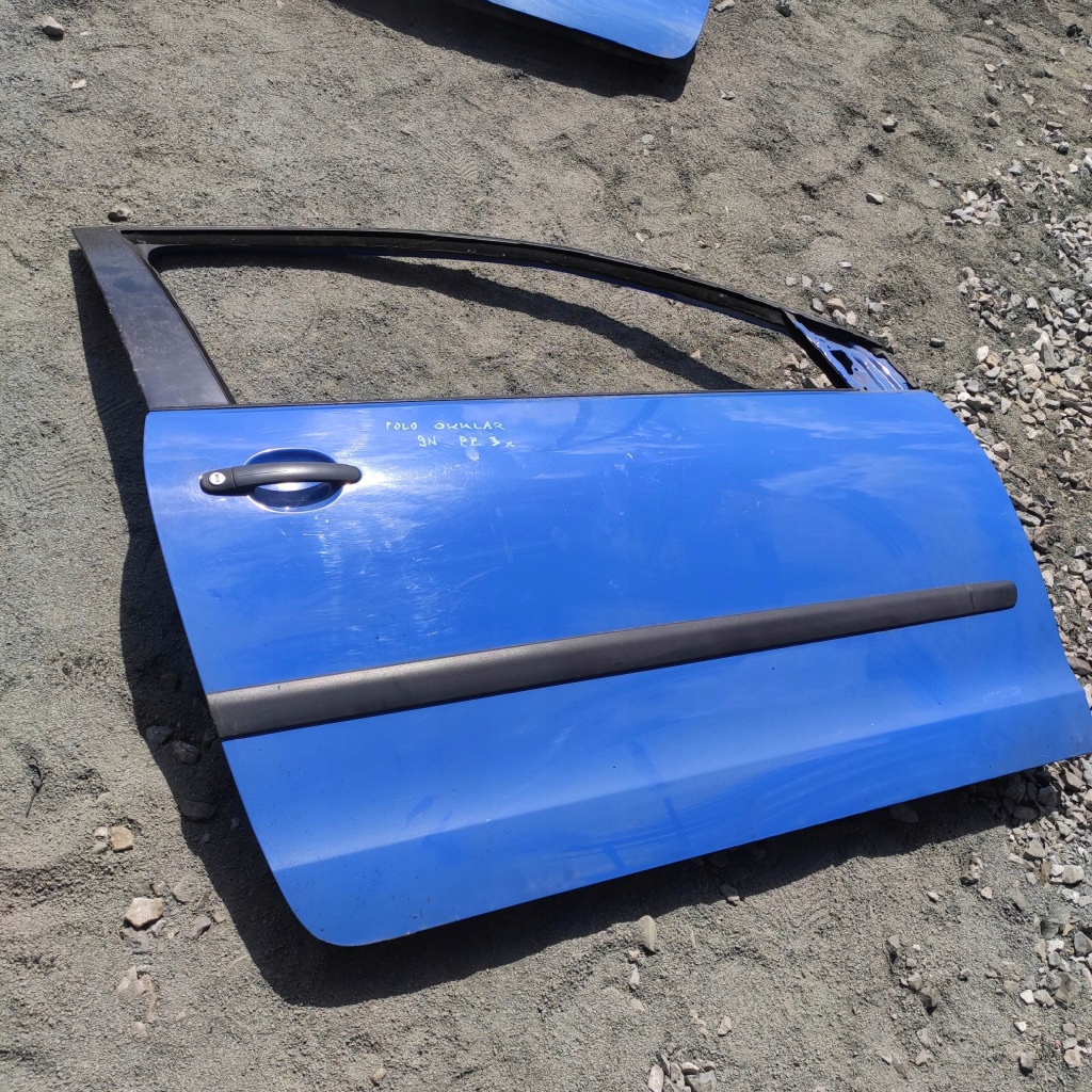 фото №5, Дверь правое перед vw polo 4 9n панель фары 3x дверь