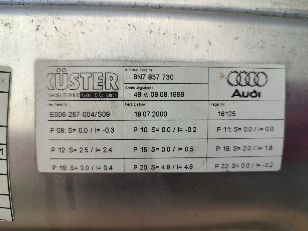 фото №5, Механизм стекло правый перед пассажира audi tt 8n cabrio 8n7837730 europa