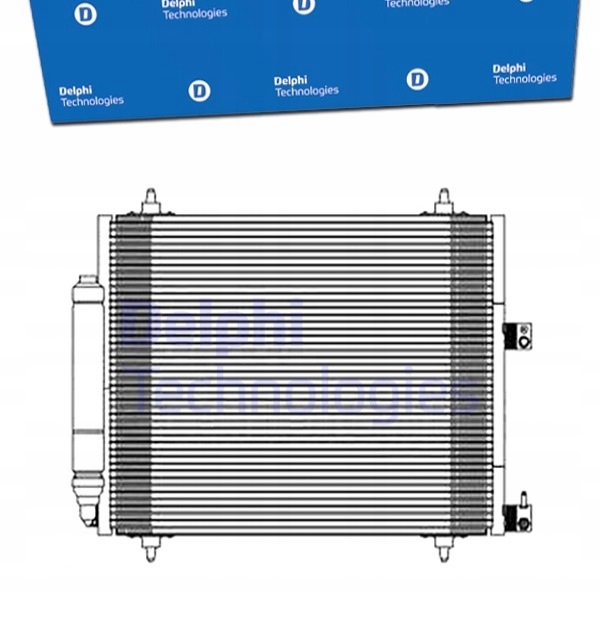 фото №1, Delphi tsp0225595 конденсатор, кондиціонер