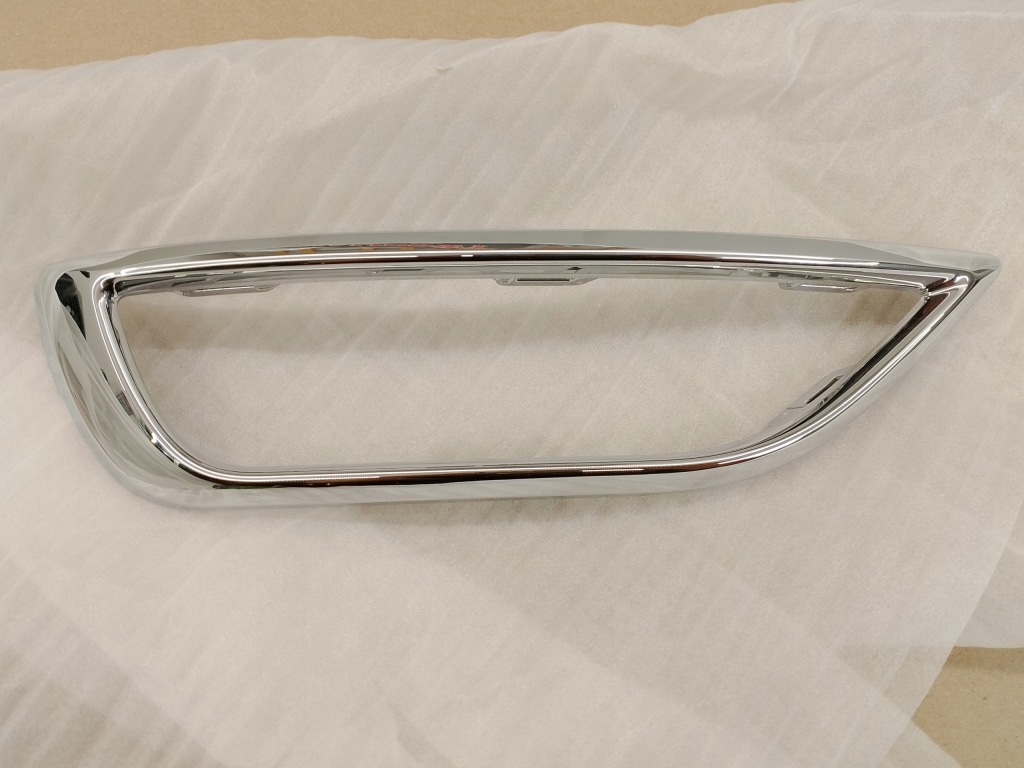 фото №2, Vw t-roc рамка бампера задняя хром dekor рамка