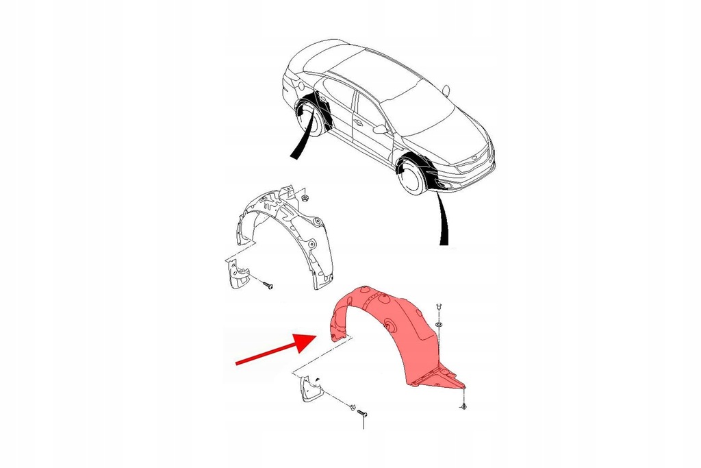 фото №12, Kia optima 13-15 lift підкрилок передні праве