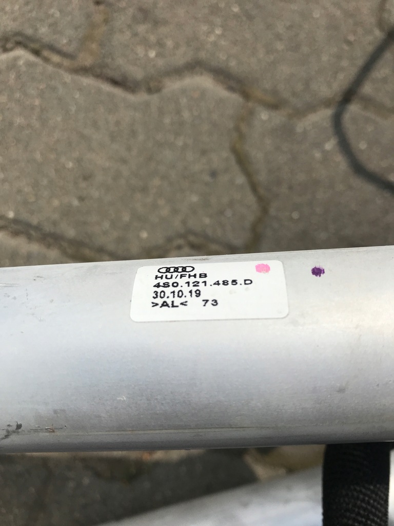 фото №9, Audi r8 5.2 труба шланг wody жидкость 4s0819270d