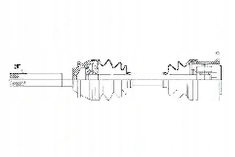 фото №1, Привідний вал npw-ms-051 nty