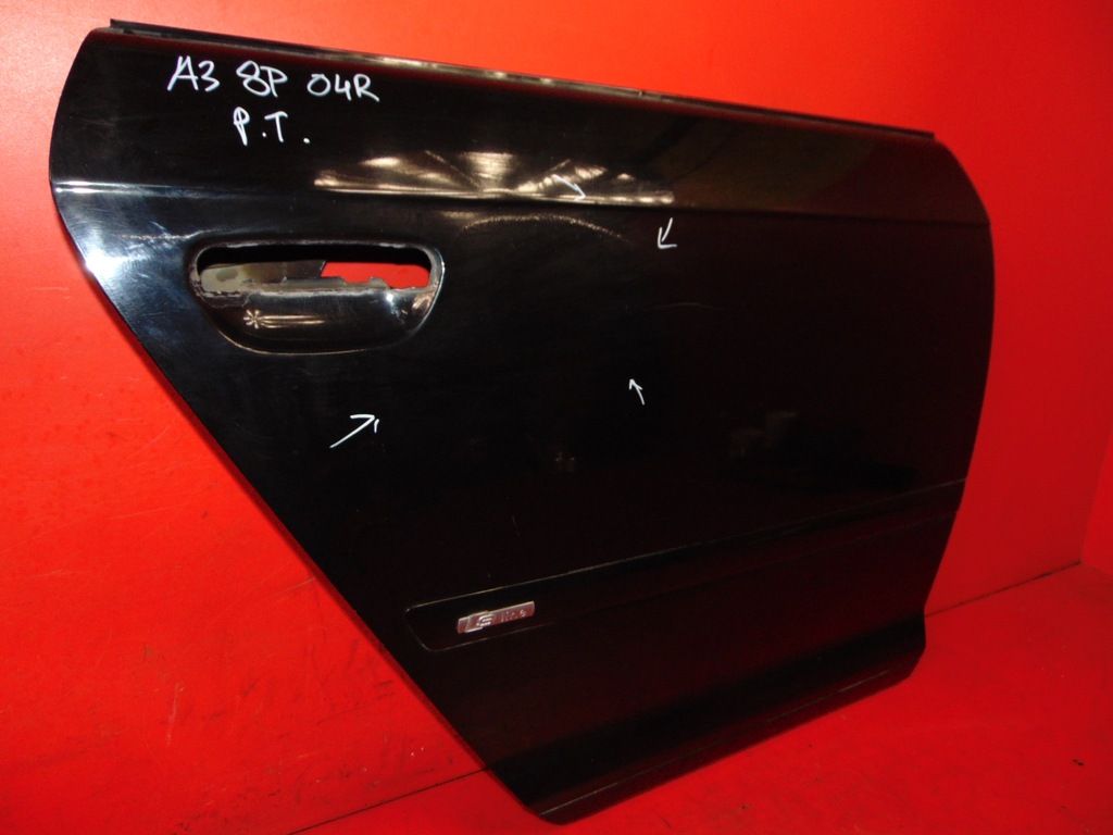 фото №6, Audi a3 8p sportback 5d обшивка дверь правое задняя