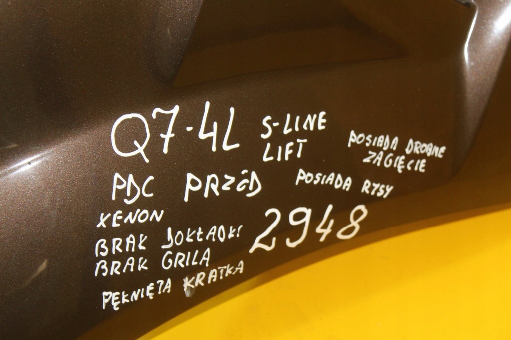 Бампер перед передній audi q7 4l s-line pdc ксенон 4l0807521ak Київ