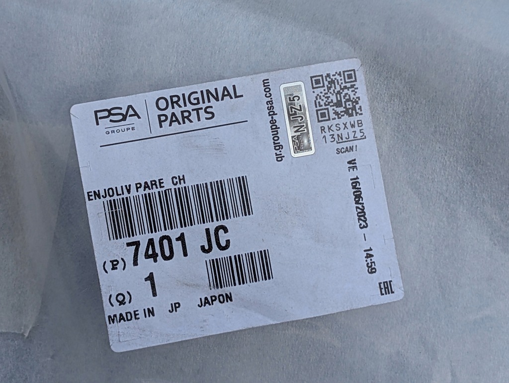 фото №11, Peugeot 4007 молдинг бампера передний перед 6402a113 новый оригинал