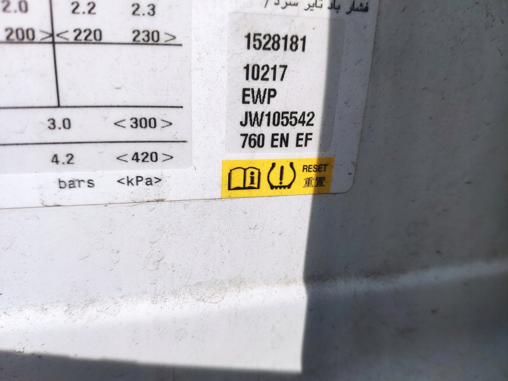 фото №14, Peugeot 208 i двері задня ліва білий ewp