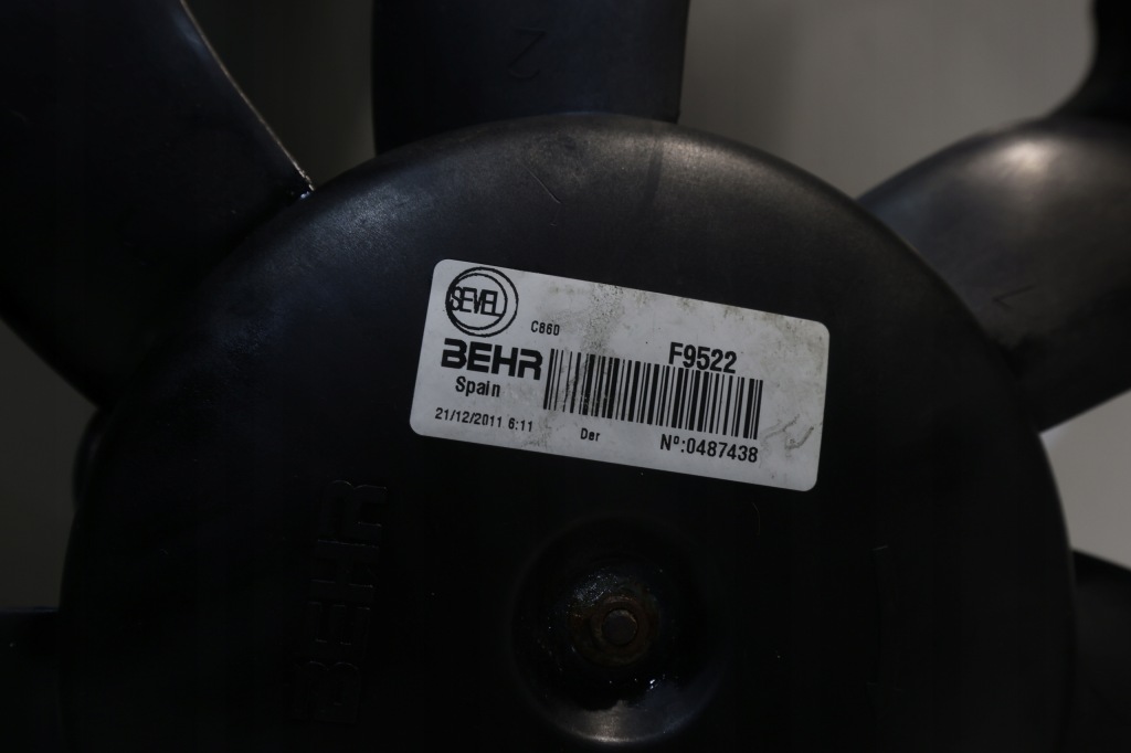 Ducato boxer jumper 3 iii вентилятор 1358020080 n5778002 Оригинал