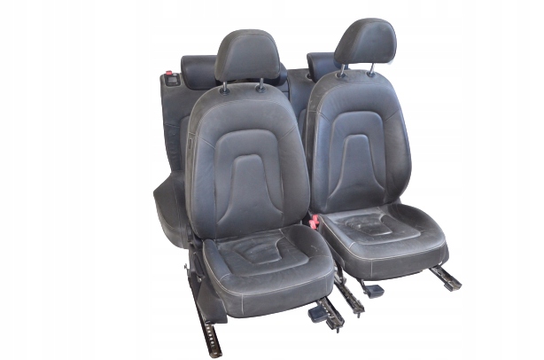 фото №5, Audi a4 b8 8k0 sedan сидіння шкіра czarna