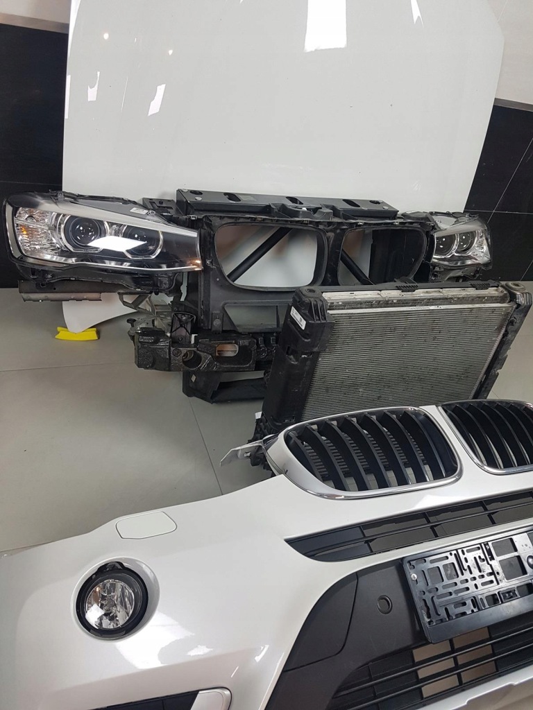 Bmw x3 f25 x4 f26 ксенон led капот бампер ремень lift радиатор a300 Недорого