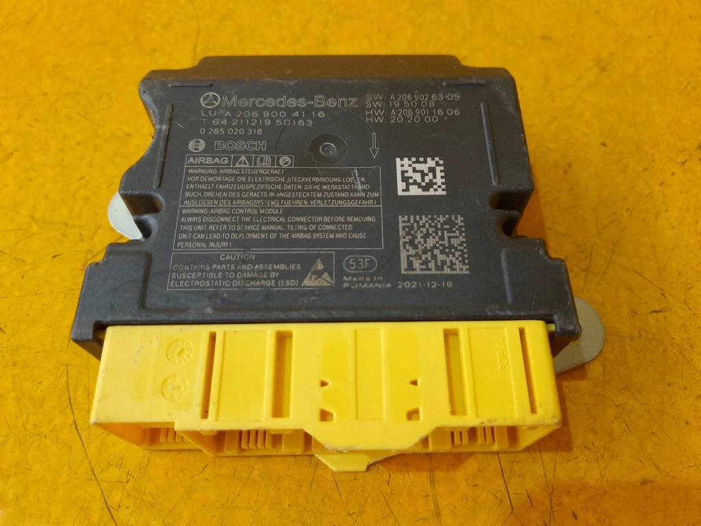Купить Mercedes модуль блок управления air bag a2069004116