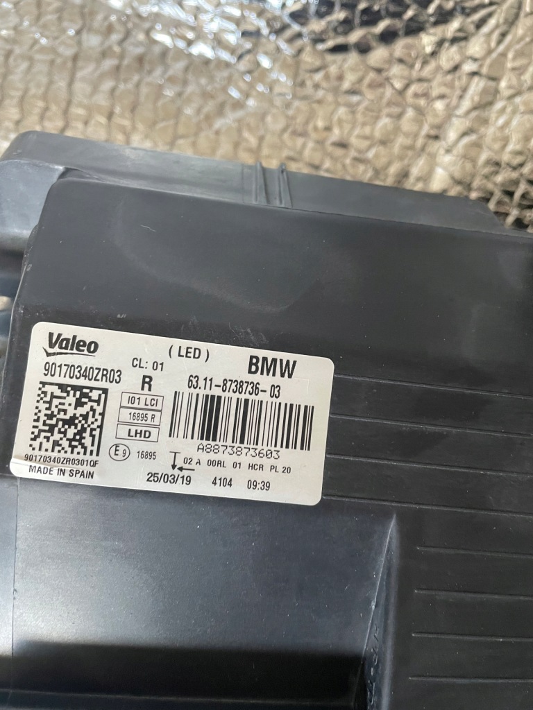 фото №5, Bmw i3 lci lift лампа full led левый + правый kpl eu