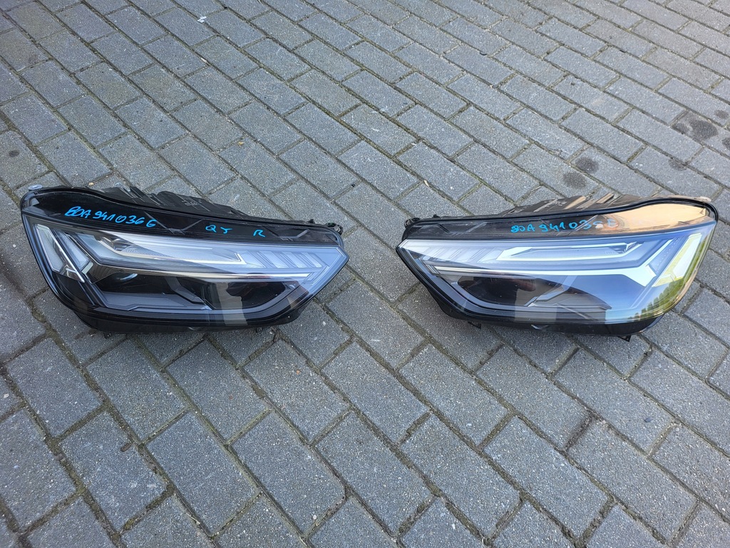 фото №1, Лампа левая full led matrix q5 80a lift комплектная 80a941035e состояние bdb